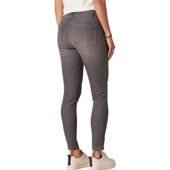 Democracy Absolution Grey Ankle Skinny Jeans‎ Plus Size 24 - Picture 3 of 11